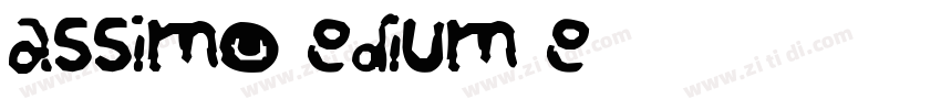 MassimoW00 Medium Re字体转换